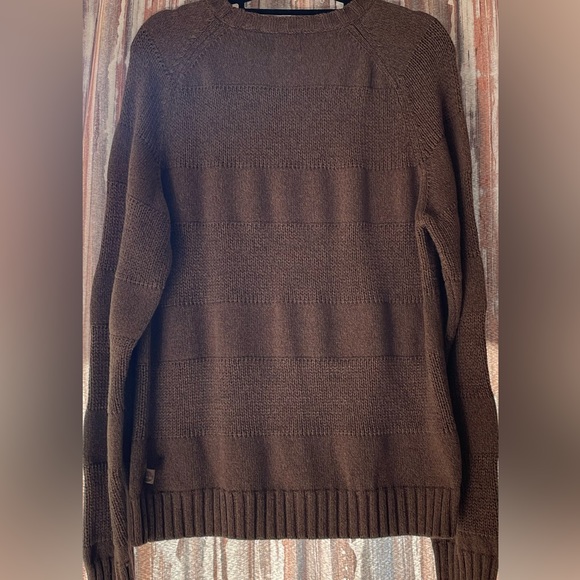 Timberland Long Sleeve Pullover Sweater Men's Chunky Knit 100% Cotton size L - Picture 2 of 5